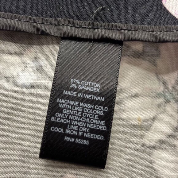 Express Floral Skort Womens 2 Faux Wrap Skirt Cotton Twee Hot Pants Boho Hippie - Picture 10 of 10